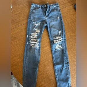 American Eagle Soft Knit Curvy Highest Rise Jegging Size 6